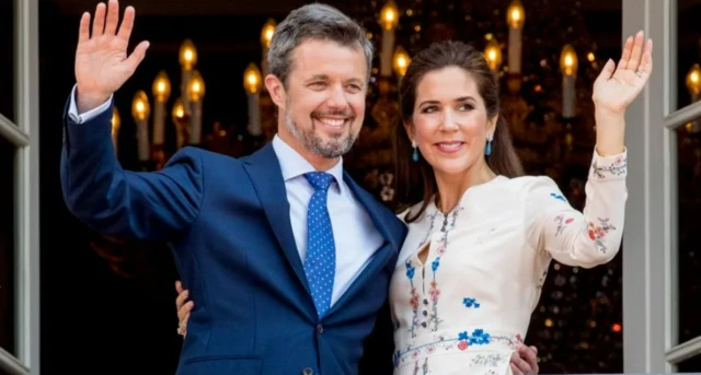 Amiir Frederik iyo xaaskiisa Mary 