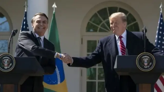 Bolsonaro e Trump