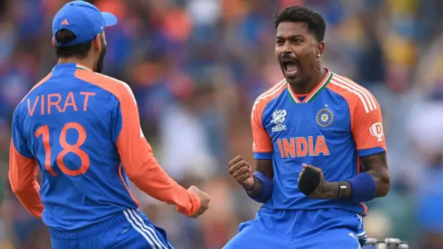 கிளாசன் விக்கெட்டை வீழ்த்திய பாண்டியா 