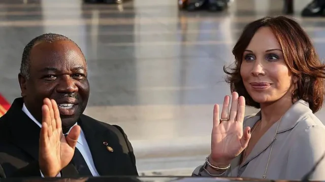 Ali Bongo et sa femme Sylvia