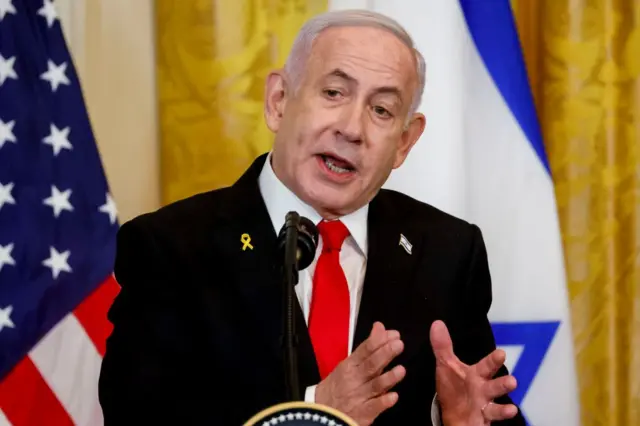 رئيس الوزراء الإسرائيلي بنيامين نتنياهو 