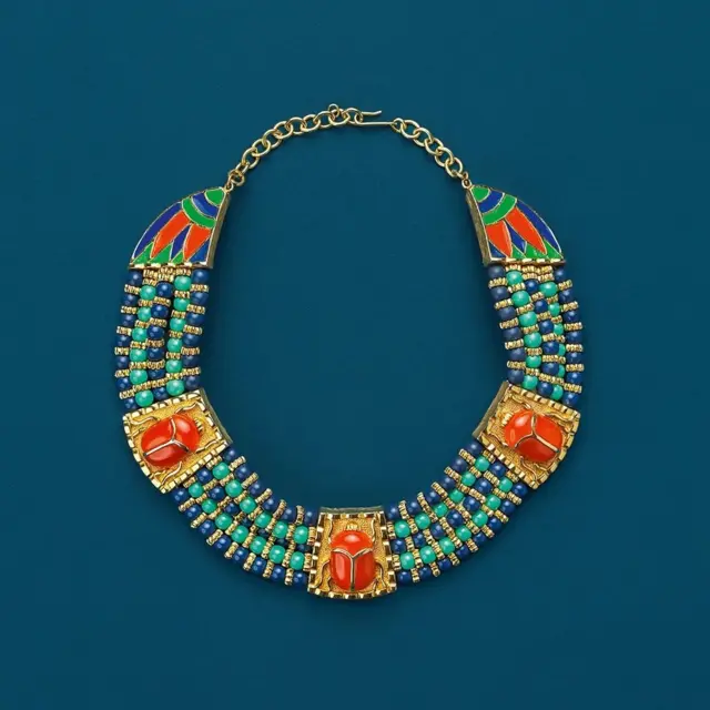 Єгипетське кольє від Hattie Carnegie