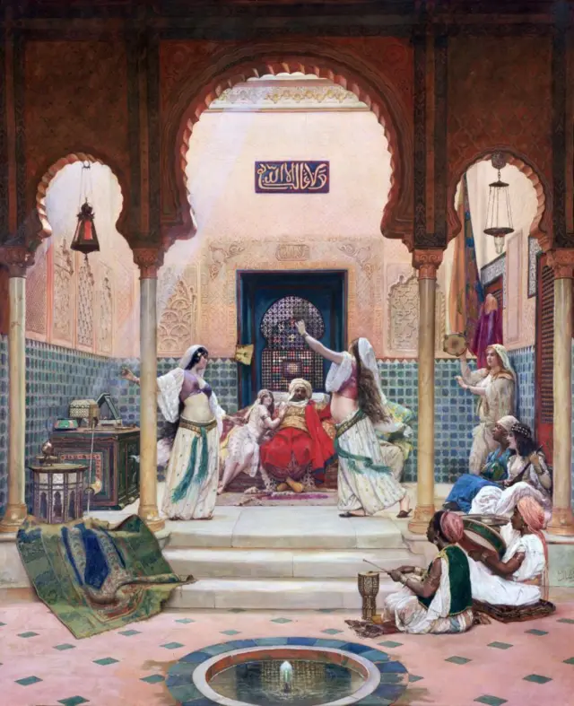 لوحة من أعمال المستشرقين القرن الـ 19