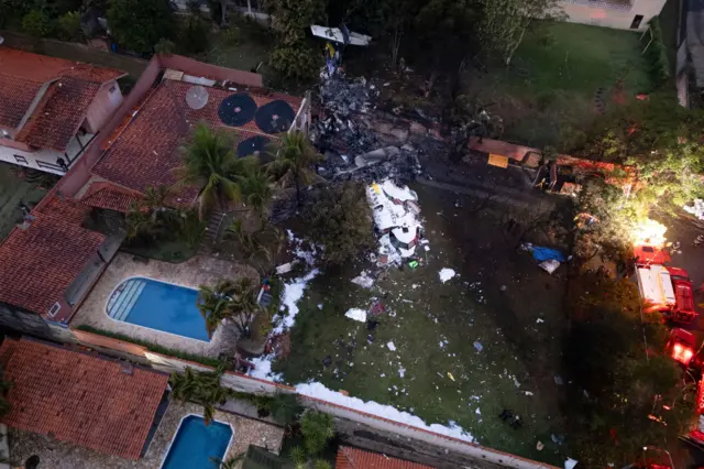 Imagem aérea com destroçosonline casino for real moneyavião