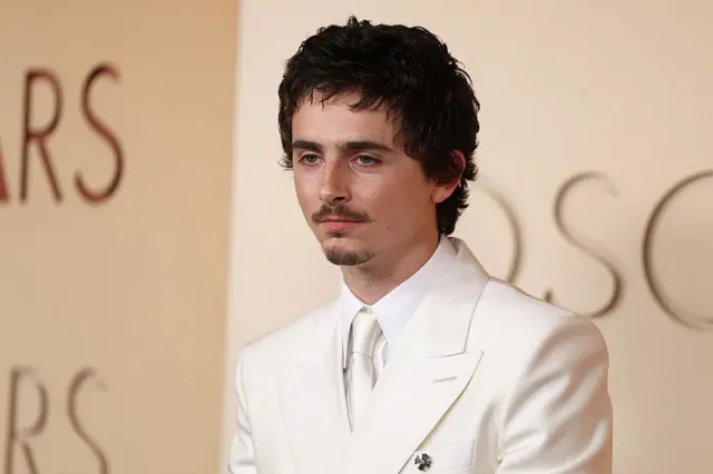 El actor franco-estadounidense Timothée Chalamet asiste a la 98ª ceremonia anual de los Premios de la Academia en el Teatro Dolby en Hollywood, California, el 15 de marzo de 2026. (Foto de ANGELA WEISS / AFP vía Getty Images)