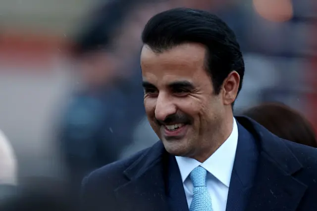 أمير قطر تميم بن حمد آل ثاني يزور بريطانيا
