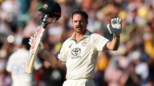 એડિલેડ ટેસ્ટમૅચમાં ટ્રેવિસ હેડે 140 રન બનાવ્યા