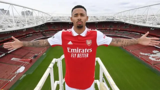 Jesus ndiye atakayeiongoza safu ya mbele ya Arsenalk msimu huu