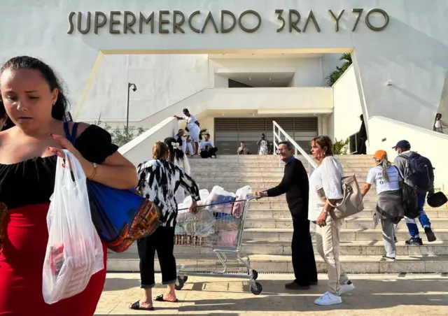 Supermercado en Cuba