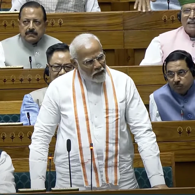 एक जुलाई को जब राहुल गांधी संसद में भाषण दे रहे थे, तब पीएम मोदी दो बार उठकर खड़े हुए और आपत्ति दर्ज की