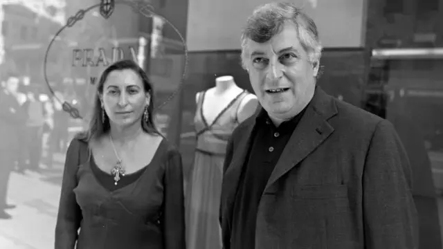 Miuccia Prada et Patrizio Bertelli