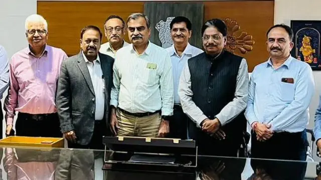 મંગળવારે આઈએમએના સભ્યો આરોગ્યમંત્રી રૂષિકેશ પટેલને મળ્યાં હતા 
