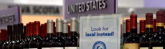 Бойкот американского алкоголя в Канаде