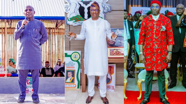 Alex Otti, Festus Keyamo na Benjamin Kalu