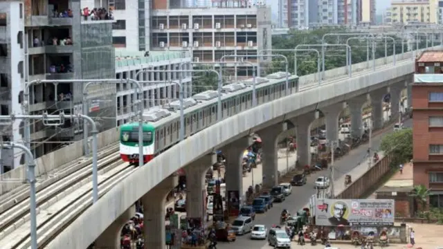 এশিয়ার মধ্যে ২২তম দেশ হিসেবে মেট্রোরেল সিস্টেম চালু হয়েছে বাংলাদেশে