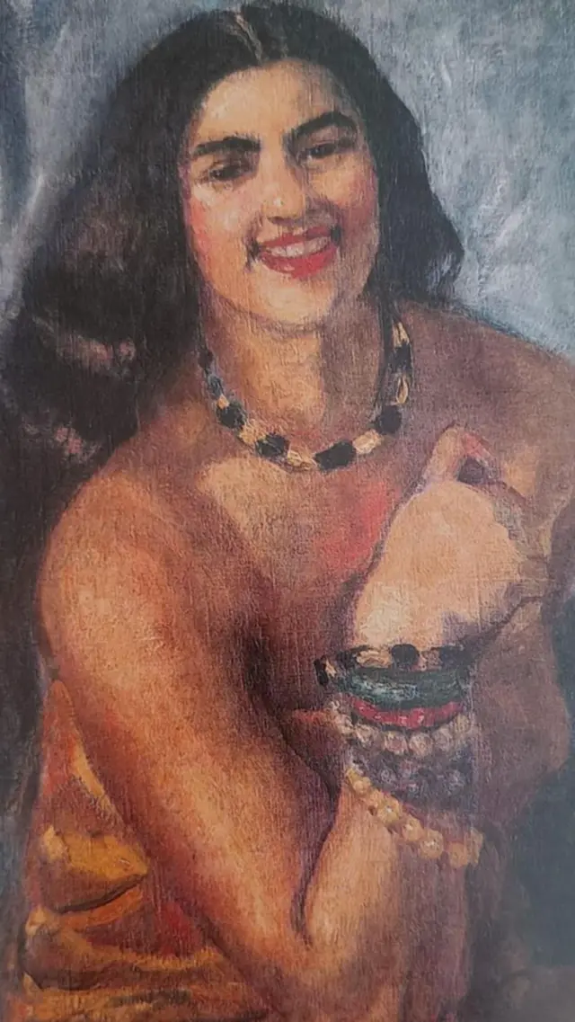 ਅੰਮ੍ਰਿਤਾ ਸ਼ੇਰਗਿੱਲ ਦੀ ਪੇਂਟਿੰਗ।