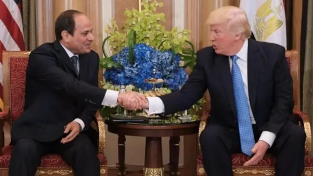 ፕረዚደንታት ኣልሲሲን ትራምፕን