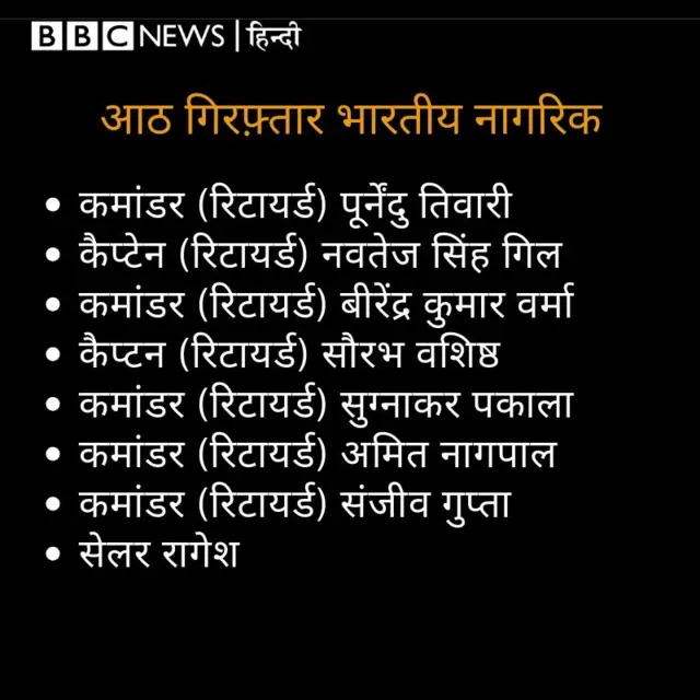 क़तर में भारतीयों को सज़ा