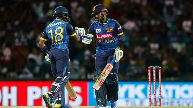 ශ්‍රී ලංකාව සමග පැවති පළමු T20 තරගයෙන් ලකුණු 43 ක ජයක් ලැබීමට ඉන්දීය කණ්ඩායම (ජුලි 27) සමත් විය.