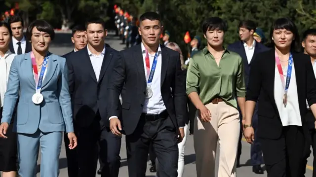 Кыргызстандык балбандар 2021-жылы өткөн олимпиадада үч медаль багындырды