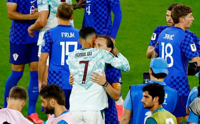 kristijano ronaldo i luka modrić
