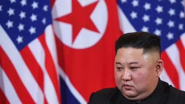 特朗普此前曾這樣評價朝鮮領導人（如圖）：「我對他非常友好……我們相處得很好」