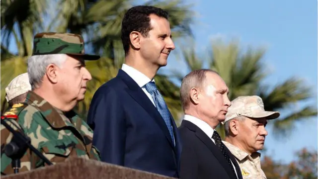 Сирия менен Орусиянын президенттери Сирияда, 2017-жыл