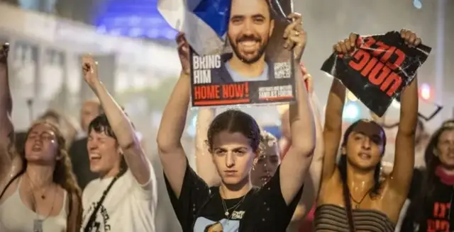 د اسرائیلي یرغمل شویو کورنیو مظاهره