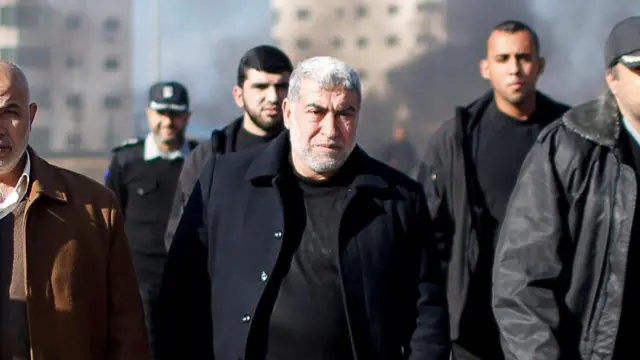 Mahmoud Abu Wafah, pejabat keamanan tertinggi Hamas di Gaza dilaporkan tewas dalam serangan Israel pada Selasa (18/03)