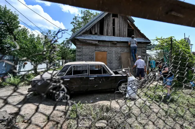 ساکنین شهر «نیکوپول» که در نزدیکی این نیروگاه قرار دارد
