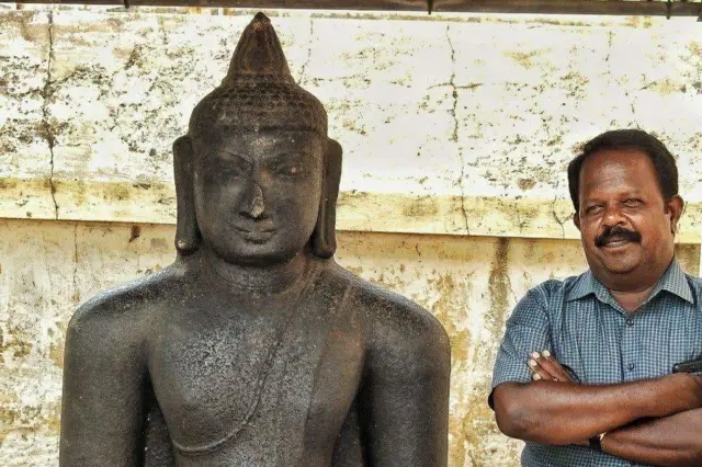 சேலம் தலைவெட்டி முனியப்பன் சிலையா? புத்தர் சிலையா?