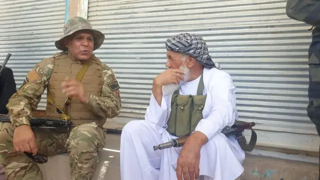 اسماعیل خان و عبدالصبور قانع، والی هرات