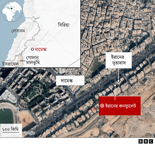 সিরিয়ায় ইরানের কনস্যুলেট