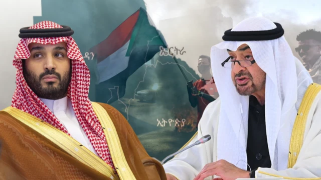 ልዑል አልጋ ወራሽ መሐመድ ቢን ሳልማን እና ፕሬዝዳንት ሼኽ መሐመድ ቢን ዛይድ አል ናሕያን