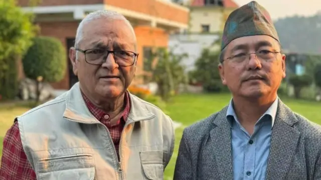 नवराज सुवेदी र राजेन्द्र लिङ्देन