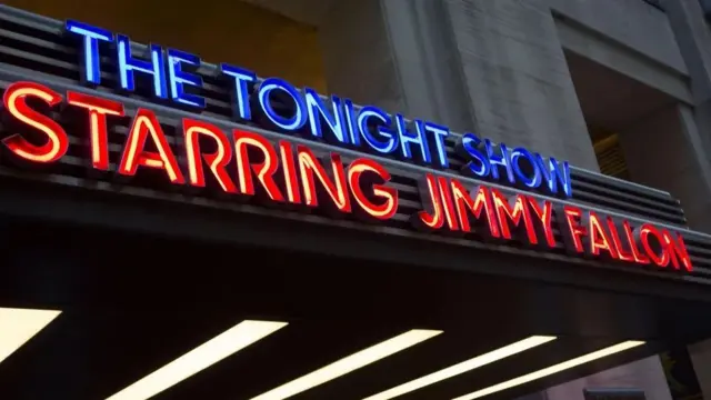 Neon sign Tonight Show