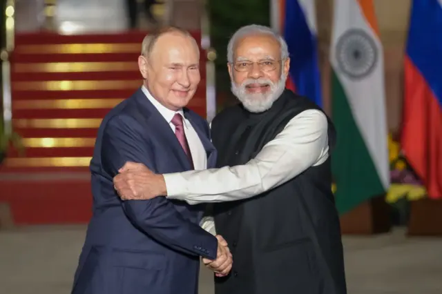 पुतिन और मोदी