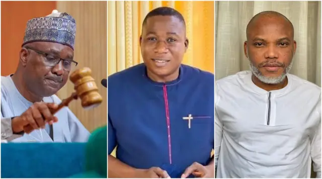 Tajudeen Abbas, Sunday Igboho na Nnamdi Kanu