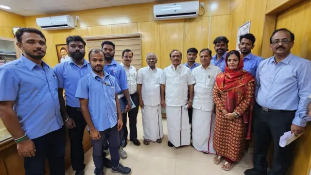 சாம்சங், இந்தியா, தொழில்துறை, தமிழ்நாடு, தொழிலாளர்கள்
