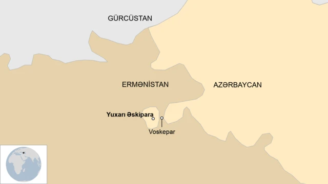 Voskepar xəritəsi, Yuxarı Əskipara kəndi, anklav