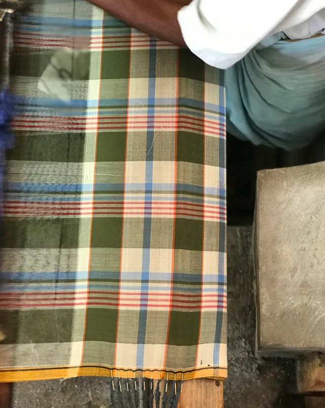 ચૅક્સનું કાપડ