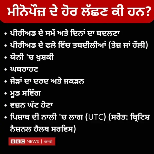 ਮੀਨੋਪੌਜ਼