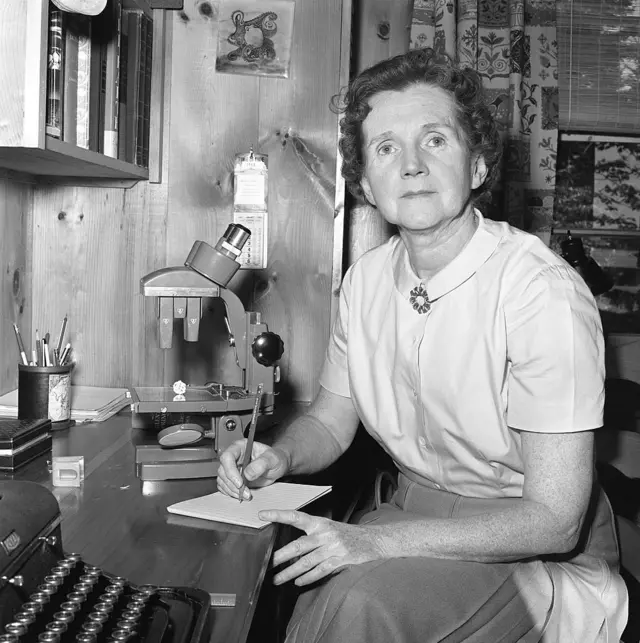 Rachel Carson.