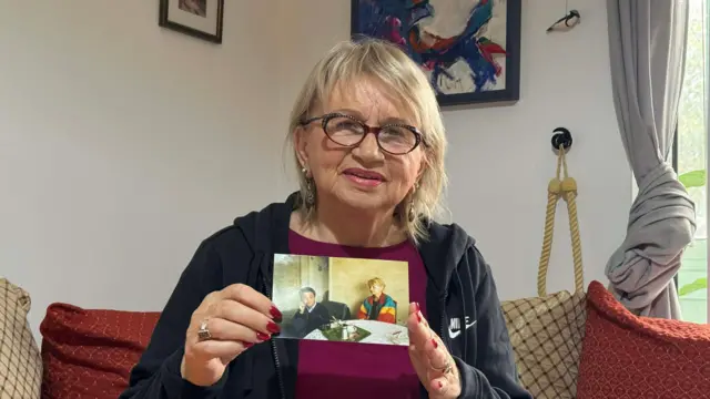 Бошка Ћавар и прва фотографија настала у њеном стану након избеглиштва