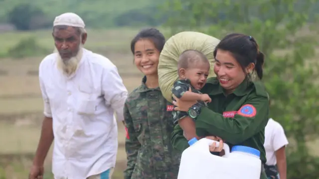 ရိုဟင်ဂျာတွေ နေတဲ့ နေရာတွေသာမက ရခိုင်တစ်ခုလုံးနီပါးကို အာရက္ခတပ်တော်က ထိန်းချုပ်ထား