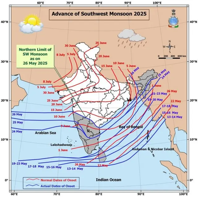 હવામાન, ગુજરાત, ચોમાસું, વરસાદ, મુંબઈ, કેરળ, ખેતી, ખેડૂત, ભારે વરસાદ, બીબીસી ગુજરાતી, વેધર, દીપક ચુડાસમા, બીબીસી ગુજરાતી, ગુજરાતના સમાચાર, ન્યૂઝ અપડેટ