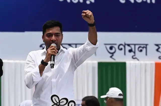 তৃণমূল কংগ্রেস নেতা অভিষেক ব্যানার্জী