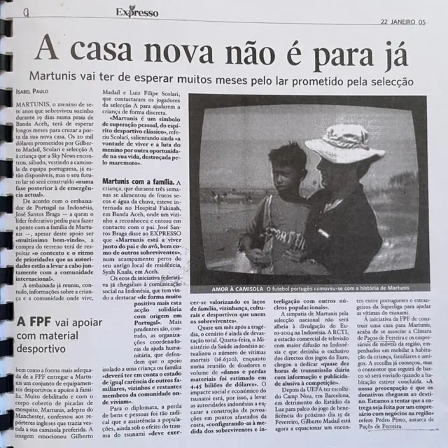 Martunis, Cristiano Ronaldo, tsunami Aceh 2004, 20 tahun tsunami Aceh, Aceh, Martunis Ronaldo, Portugal, Banda Aceh, wartawan Sky News