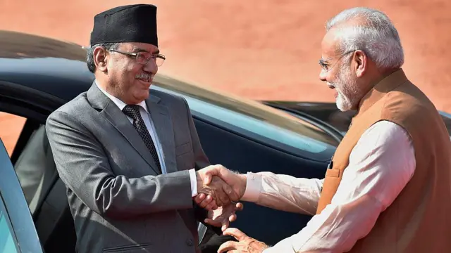 Dahal and Modi