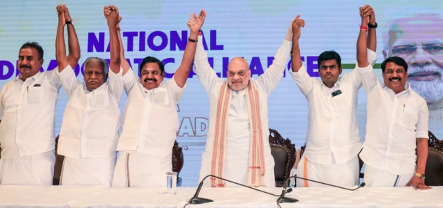 அமித் ஷா, அண்ணாமலை, எடப்பாடி பழனிசாமி, அதிமுக, பாஜக